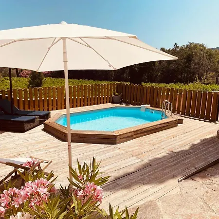 Maison De Vue Sur Les Vignes, Piscine, Trampoline, Ping Pong Et Petanque * Cogolin
