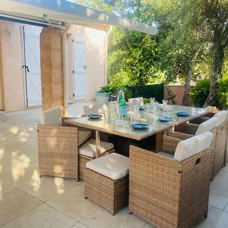 Villa Maison De Vue Sur Les Vignes, Piscine, Trampoline, Ping Pong Et Petanque *