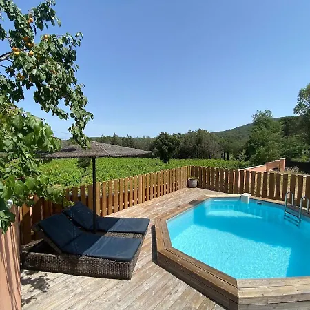 Villa Maison De Vue Sur Les Vignes, Piscine, Trampoline, Ping Pong Et Petanque